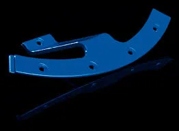 827MS890-BL – WHEEL PROS Wheel Spoke Insert, Fits XD827 Series 18 x 9 Size Rims Blue Mid Spoke Pack Of 5 With Screws
